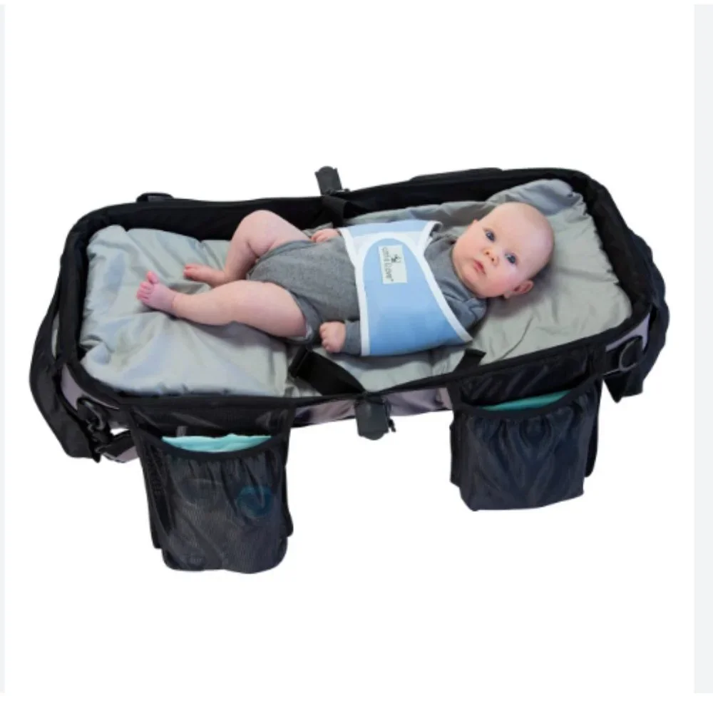 Anna & Eve Baby Swaddle Strap Adjustable Arms Only Wrap for Safe Sleeping Large